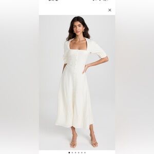 Cult Gaia long white dress never worn new with tags